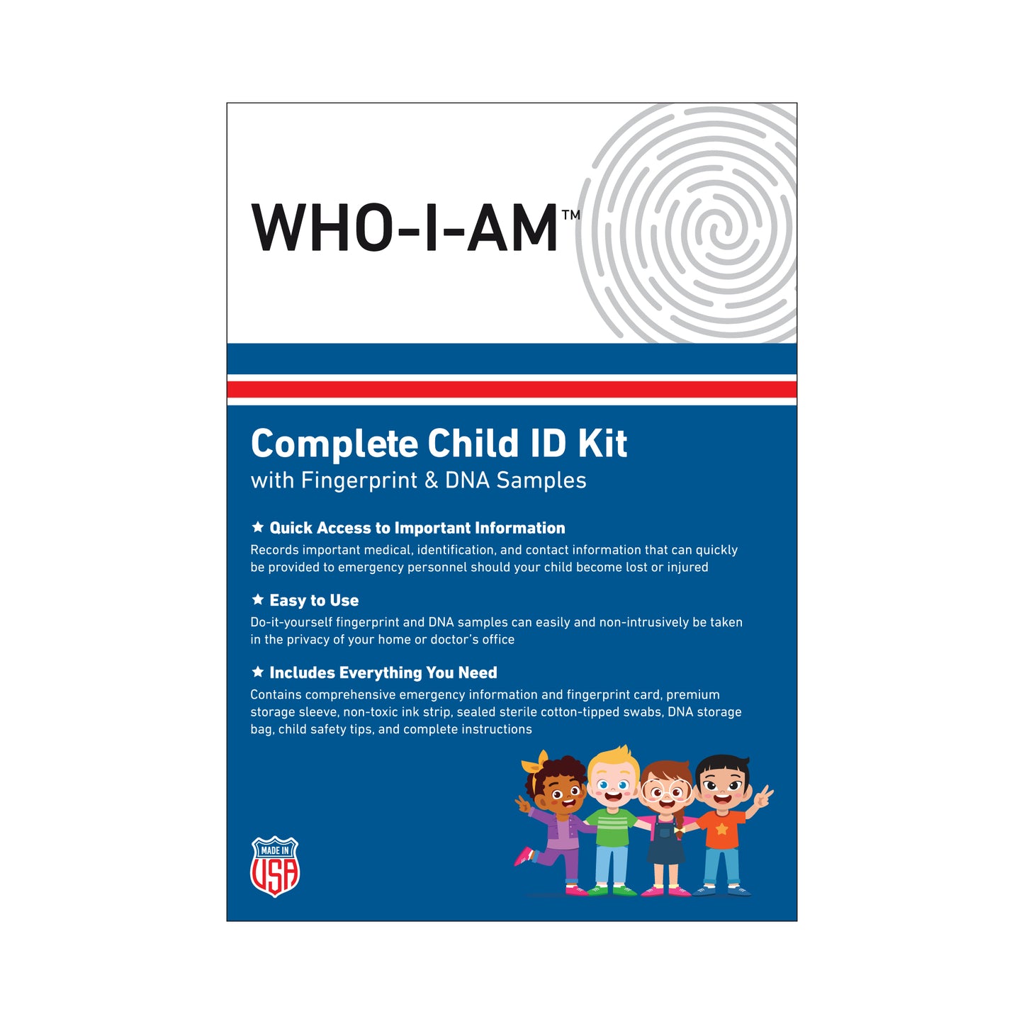 Complete Child ID Kits Custom