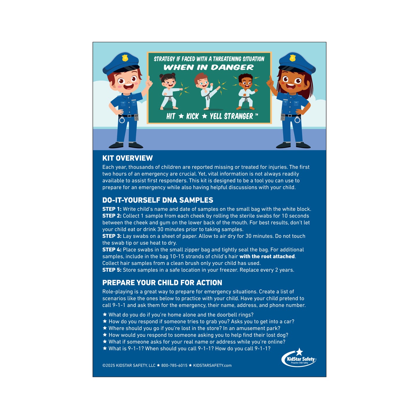 Complete Child ID Kits Standard