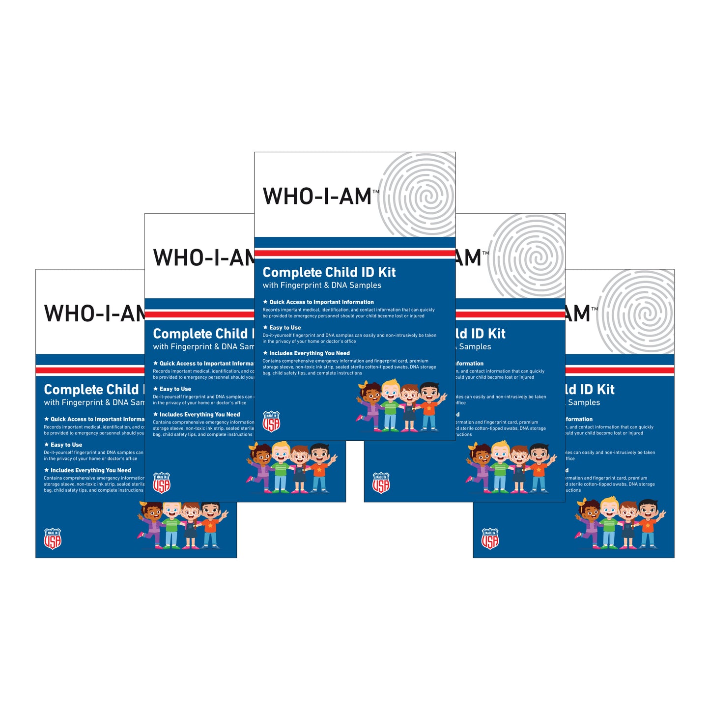 Complete Child ID Kits Custom