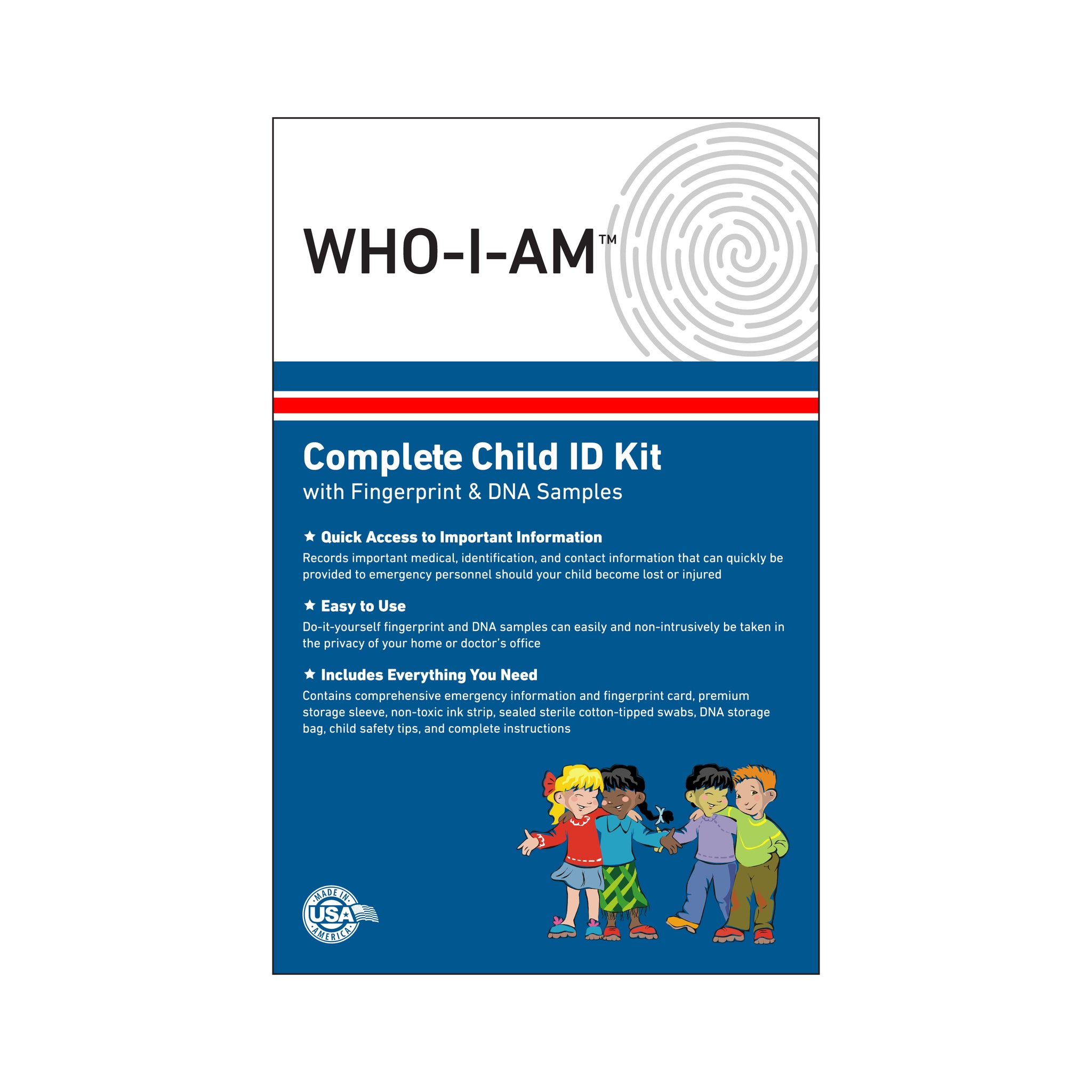 Child ID Kits | Fingerprinting & DNA Samples – KidStar Safety